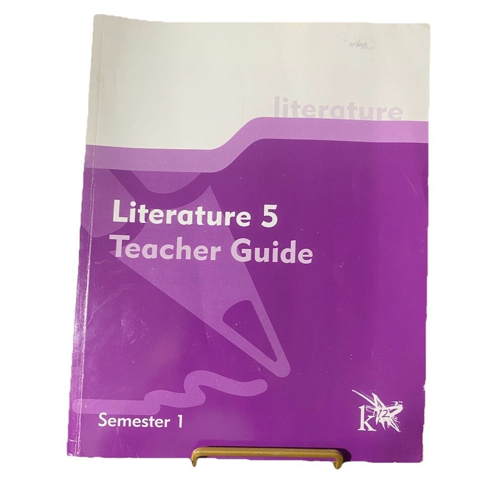 K12 Literature 5 Teacher Guide Semester 1